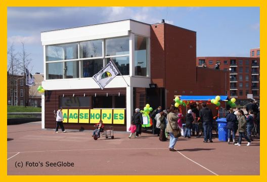 Heropening van het Haagse Hopjes/Beheerhuisje