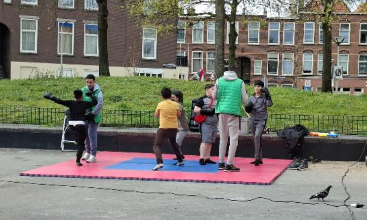 1ste sportworkshop Wijkpark Transvaal